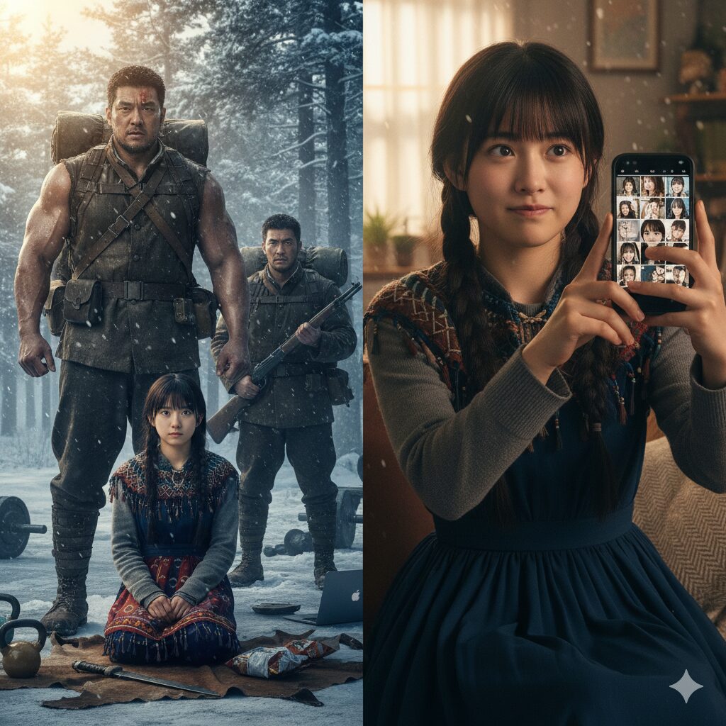 山田杏奈がアシリパに似てる理由は身長差と表情管理