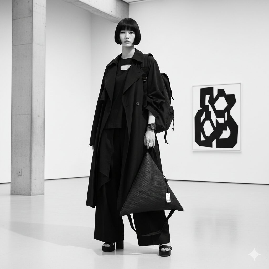 モノトーンを好むのっちのモードな私服の特徴