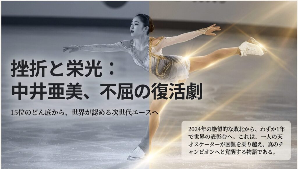 中井亜美の制服や経歴を徹底調査！高校生活とGP銀メダルへの道