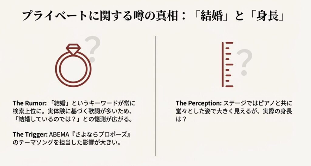 結婚の噂とさよならプロポーズの影響