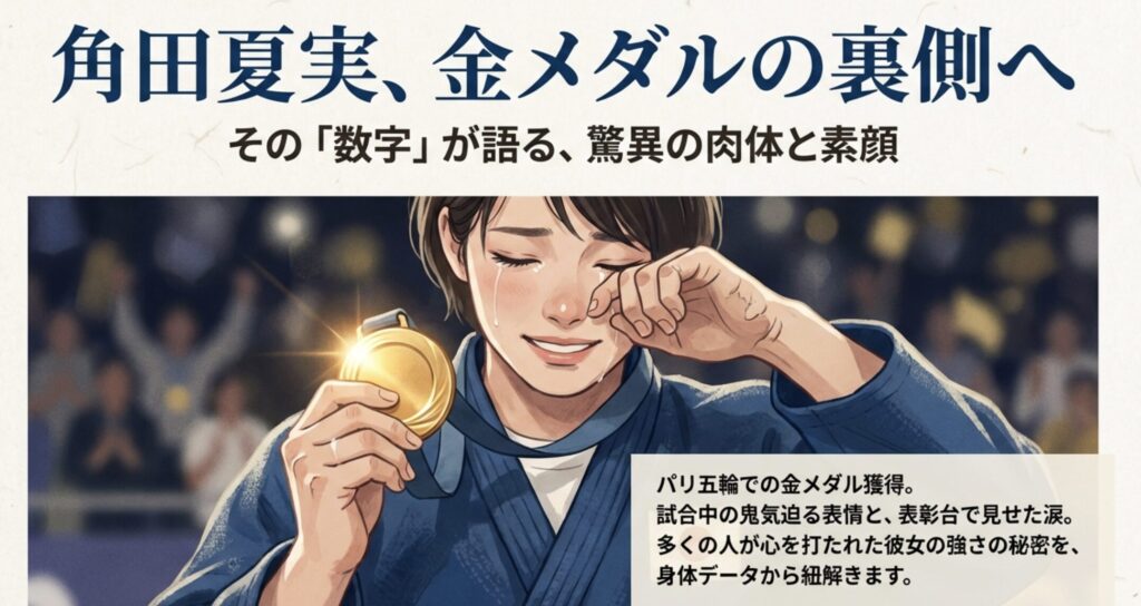 角田夏実のスリーサイズと筋肉美！バスト93cmと私服のギャップ