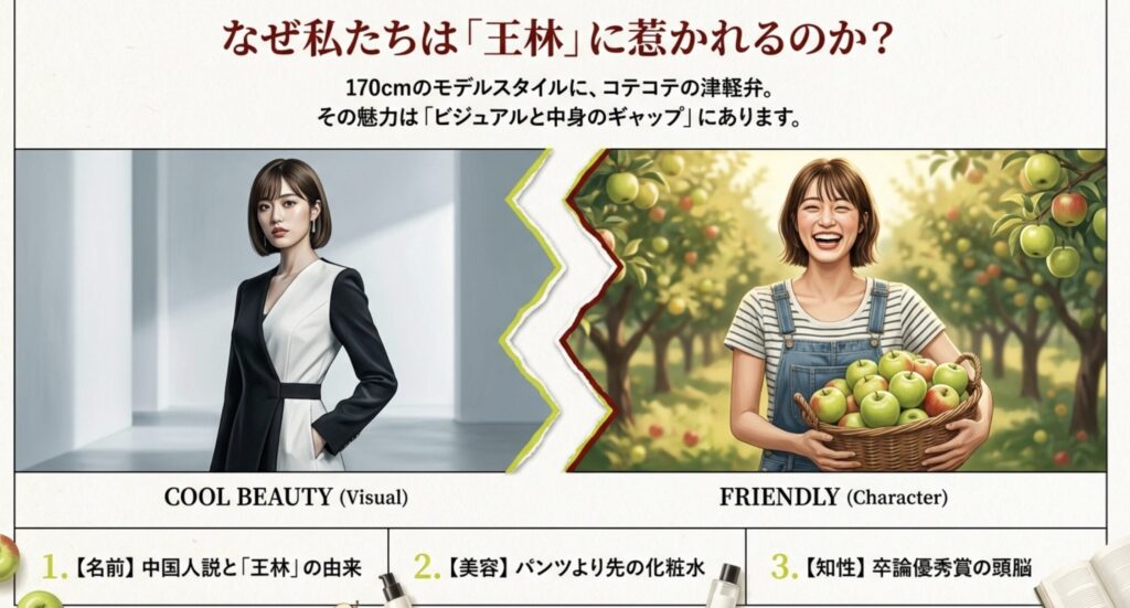 王林の本名やすっぴんがかわいい理由