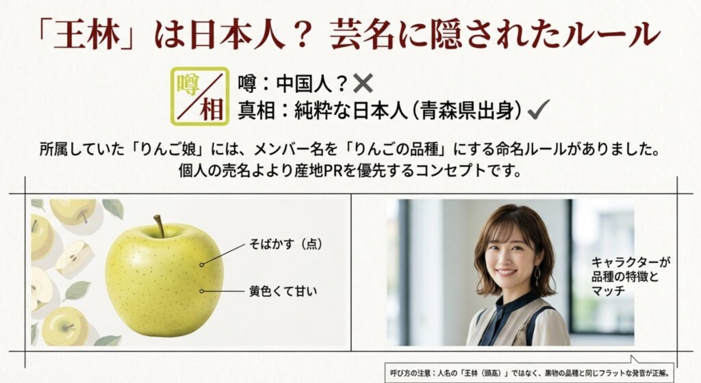 芸名の由来と中国人説の真相