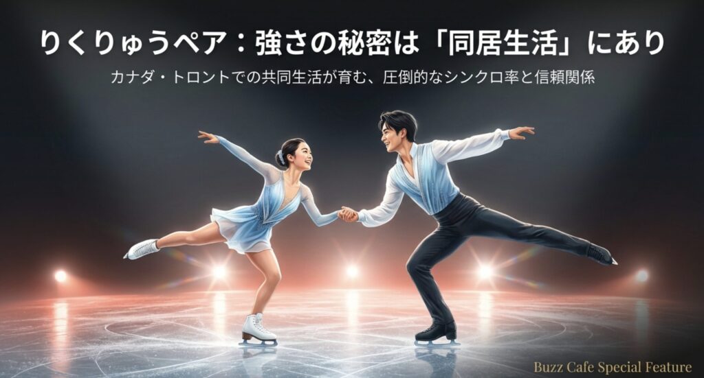 りくりゅうペアの同居生活の実態とは