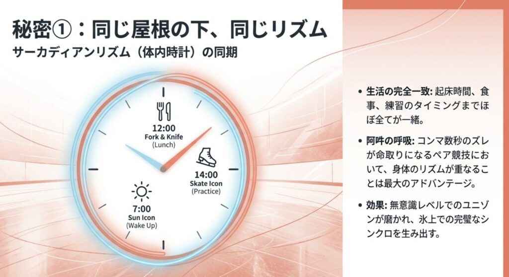 トロントでの共同生活と生体リズム