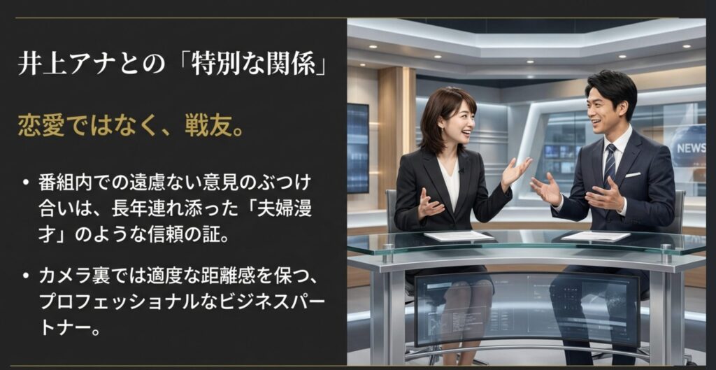 井上アナや井上貴博との関係