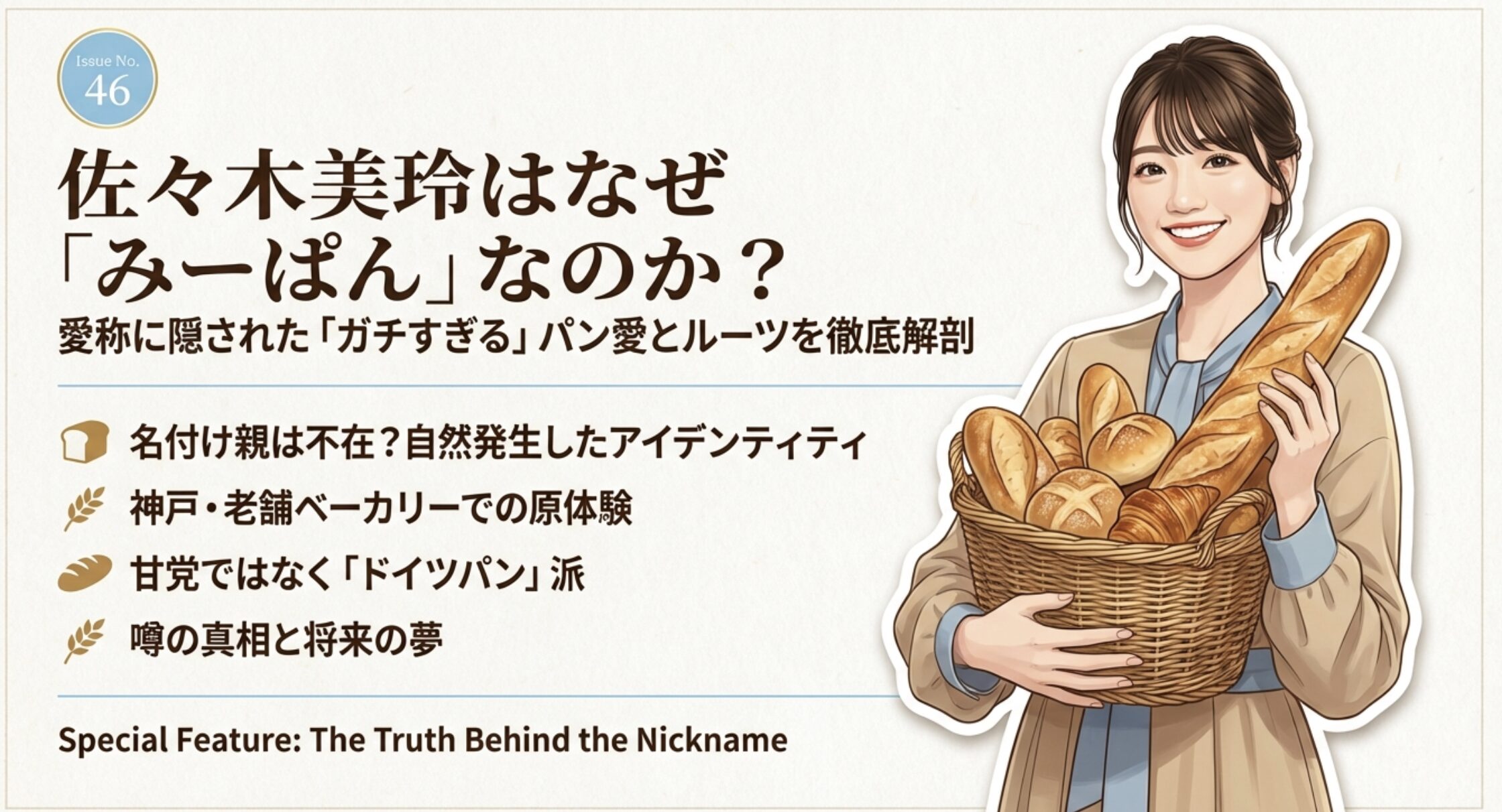 佐々木美玲のみーぱんという愛称の由来