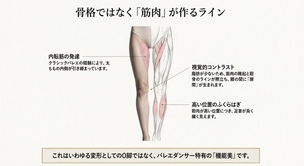 堀田真由の足が細い秘密とバレエ特有の筋肉発達