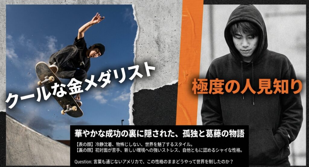 堀米雄斗の人見知りと渡米初期の苦悩