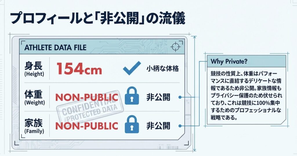 小野光希の体重や血液型は公開されている？
