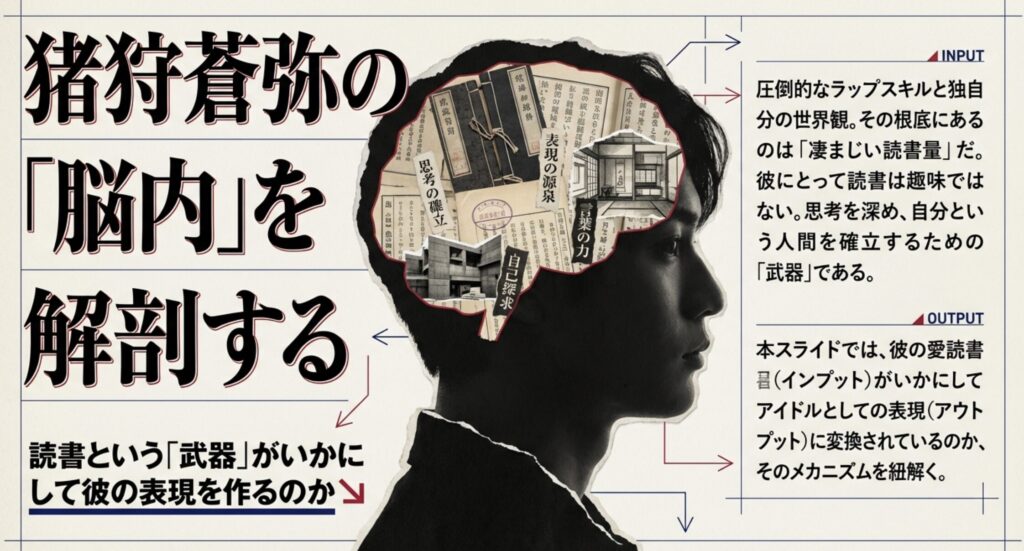 猪狩蒼弥の読書論｜本棚から紐解く思考とおすすめ作品ガイド
