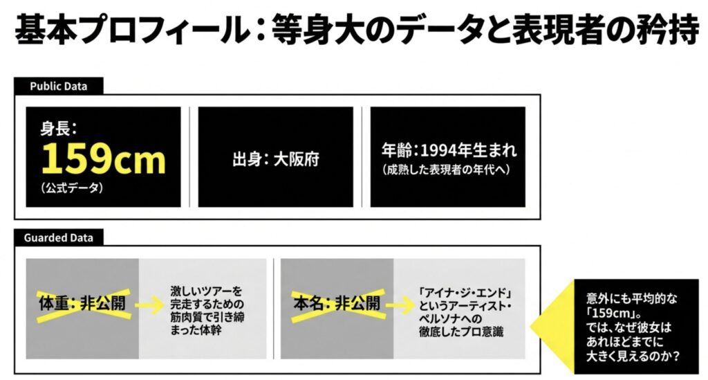 30代を迎える年齢と大阪出身のプロフィール