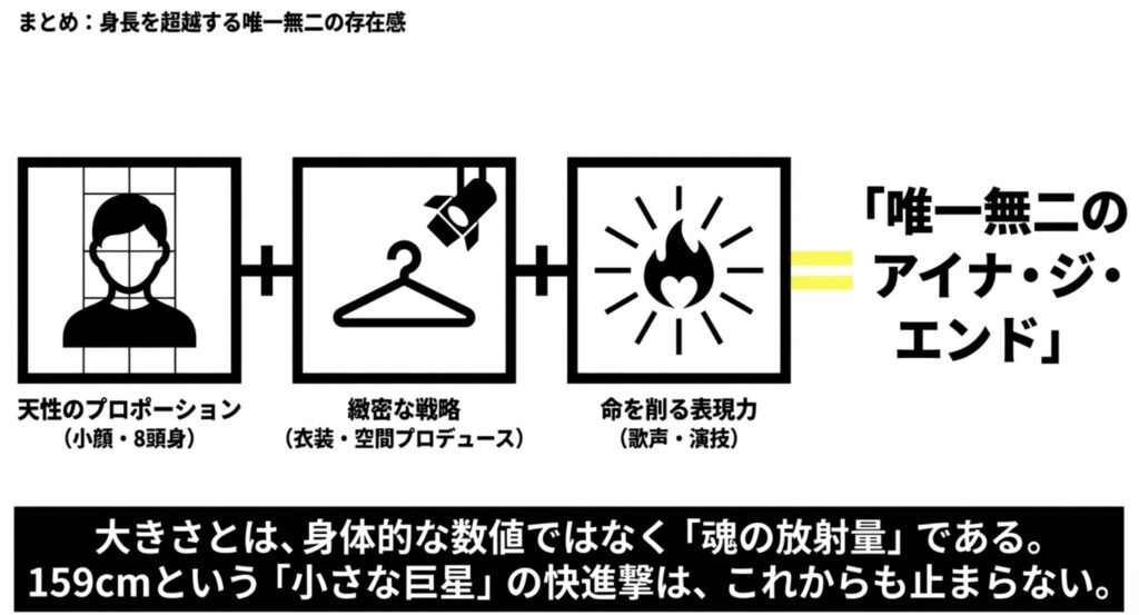 まとめ：アイナジエンドの身長を超越する才能の輝き