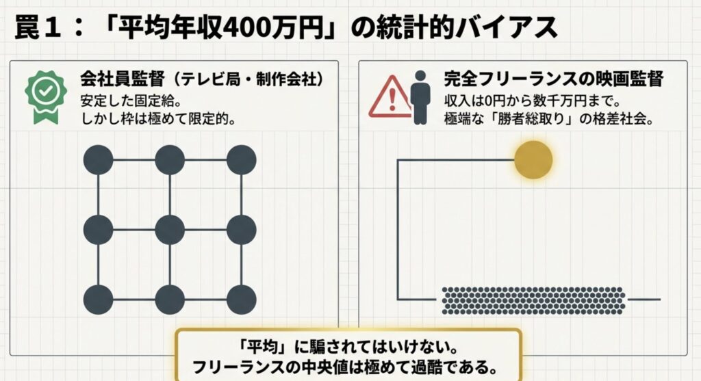 厳しい現実と平均年収の罠