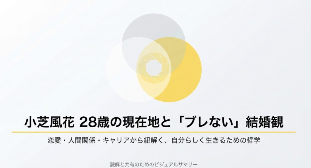 小芝風花の結婚観を深掘り！好きなタイプや歴代彼氏の噂を徹底解説