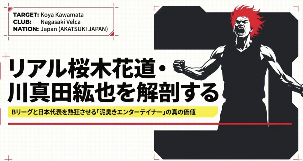 川真田紘也とスラムダンク！リアル桜木花道の魅力を徹底解説