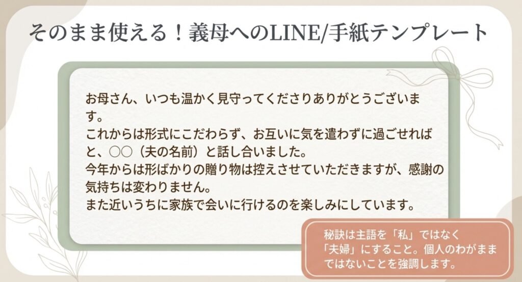 感謝の代わりをスマートに伝えるメッセージ例文