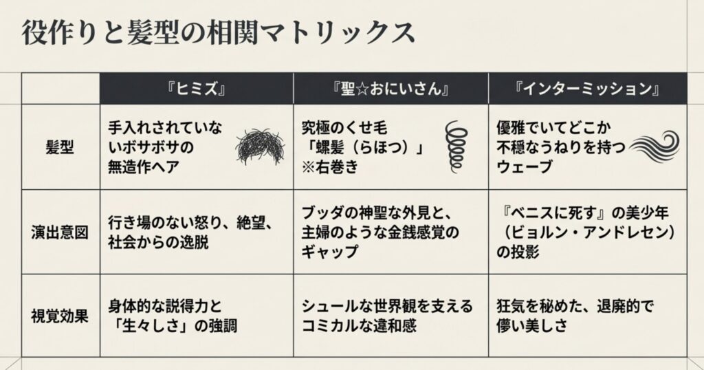 染谷将太のくせ毛を活かす髪型のオーダー方法と作品史