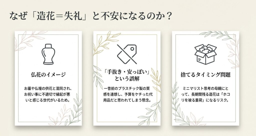 母の日に造花を贈るのが失礼とされる理由と心理背景