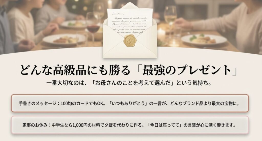 母の日のプレゼントでおすすめな学生の贈り方とまとめ