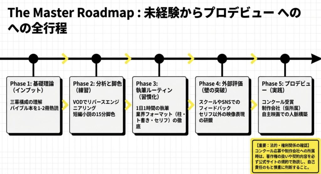 脚本家になるには独学で完結させず外部評価を得る