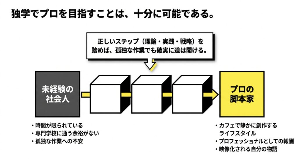脚本家になるには独学で進めるべき具体的な学習法