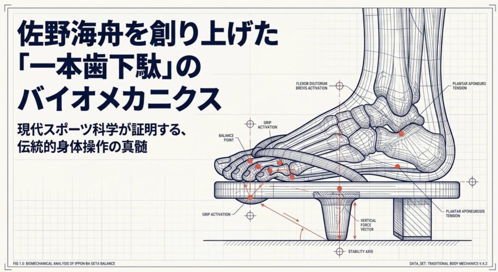 佐野海舟の下駄トレーニングとは？驚異の足指と爆速の秘密