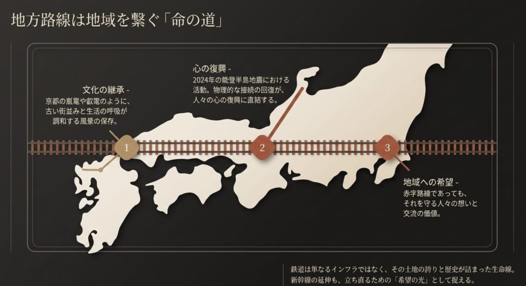 能登の復興を願う活動と地方路線が果たす社会的役割