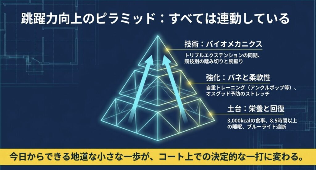 中学生がジャンプ力を上げる方法の総まとめ