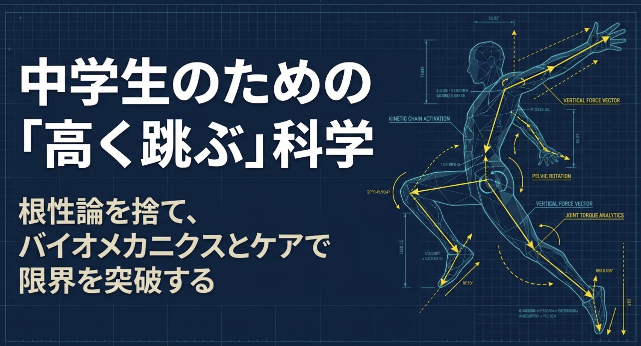 中学生がジャンプ力を上げる方法！高く跳ぶコツと筋トレ