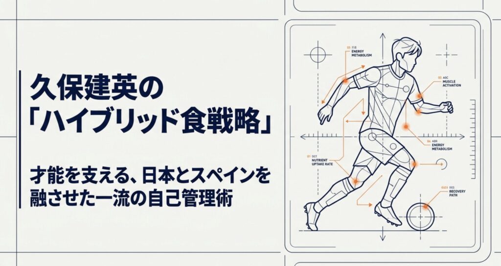 久保建英の好きな食べ物は？うどんやハモンセラーノ等の食習慣を解説