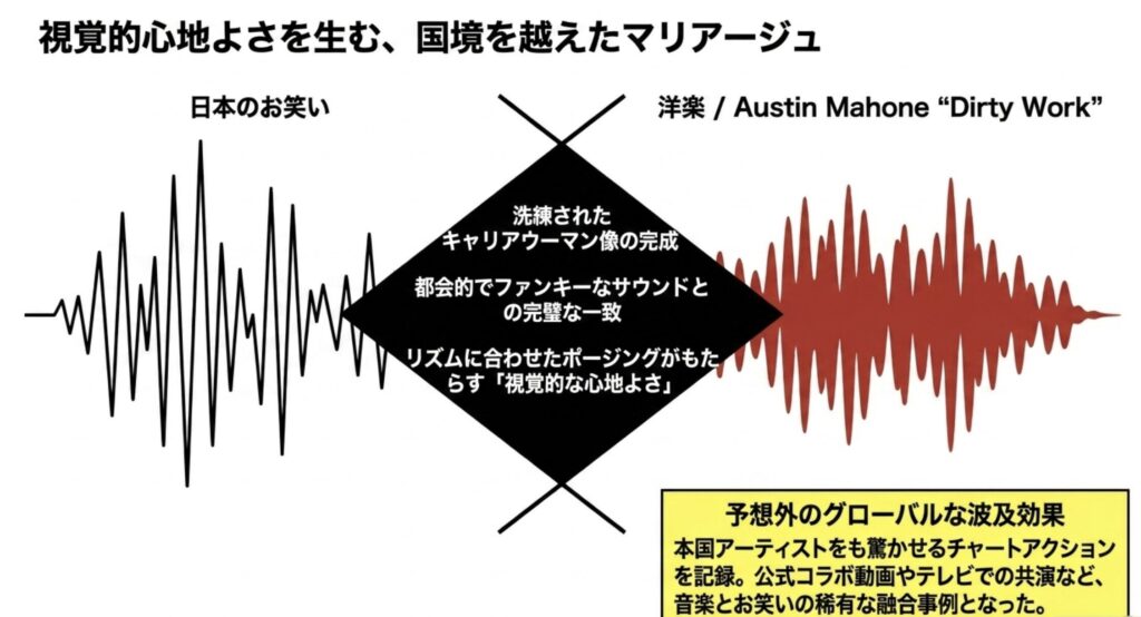 楽曲ダーティワークとオースティンとの奇跡の共演