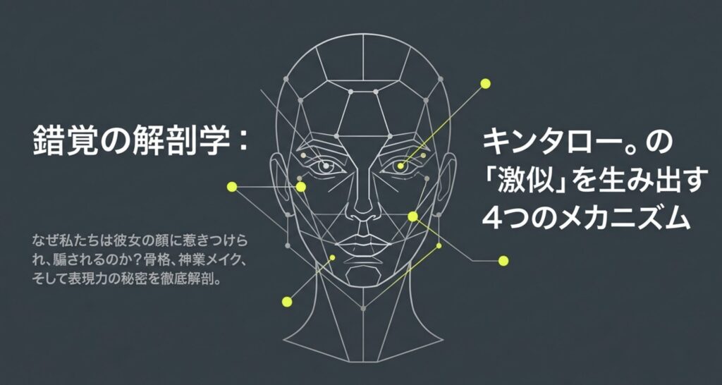 骨格やパーツの配置から紐解く自然な類似性の秘密