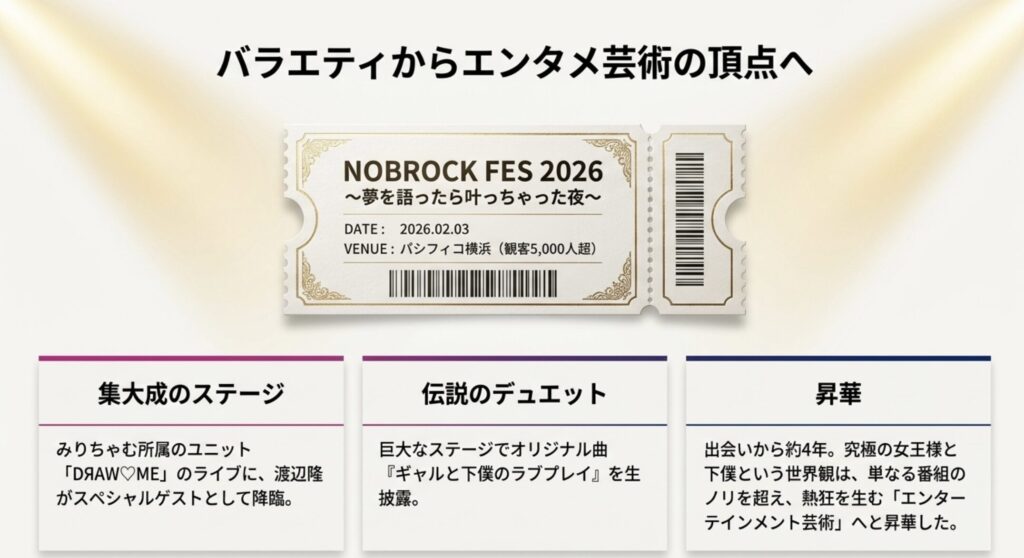 パシフィコ横浜でデュエット曲を披露した伝説