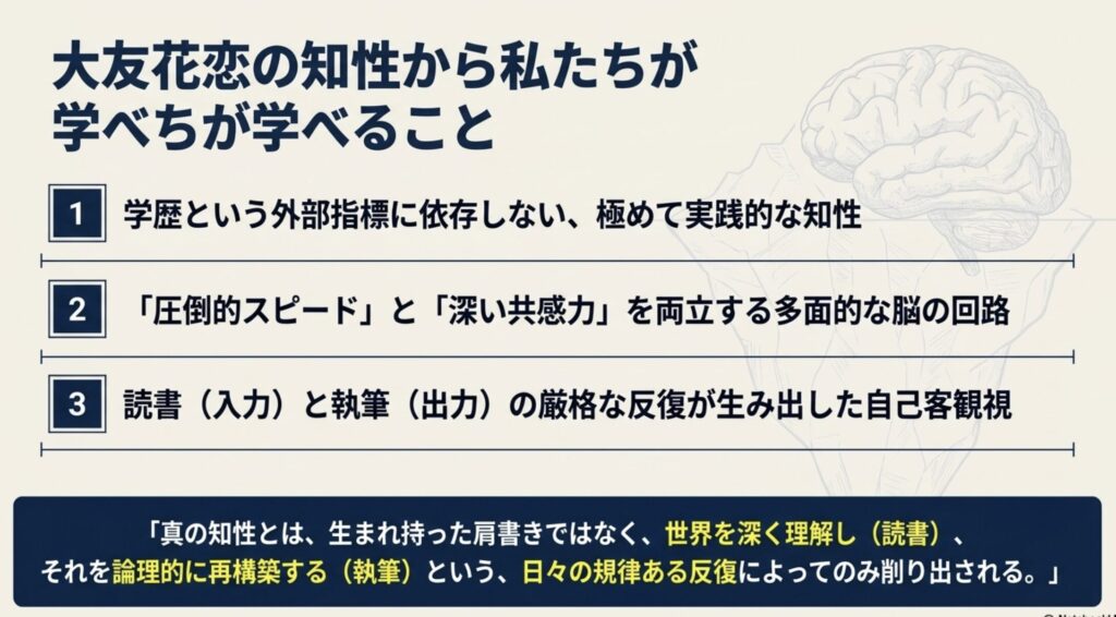 大友花恋が頭良いと評価される理由まとめ