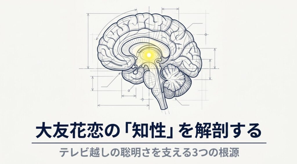 大友花恋が頭良い理由は？学歴や読書から知性の秘密を徹底解説！